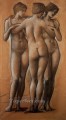 The Three Graces PreRaphaelite Sir Edward Burne Jones